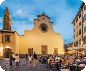 Florence at sunset
